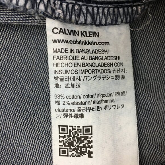 Calvin Klein Jeans Women's Slim Boyfriend Stretch Medium Wash size 4 length 28" - Picture 7 of 8